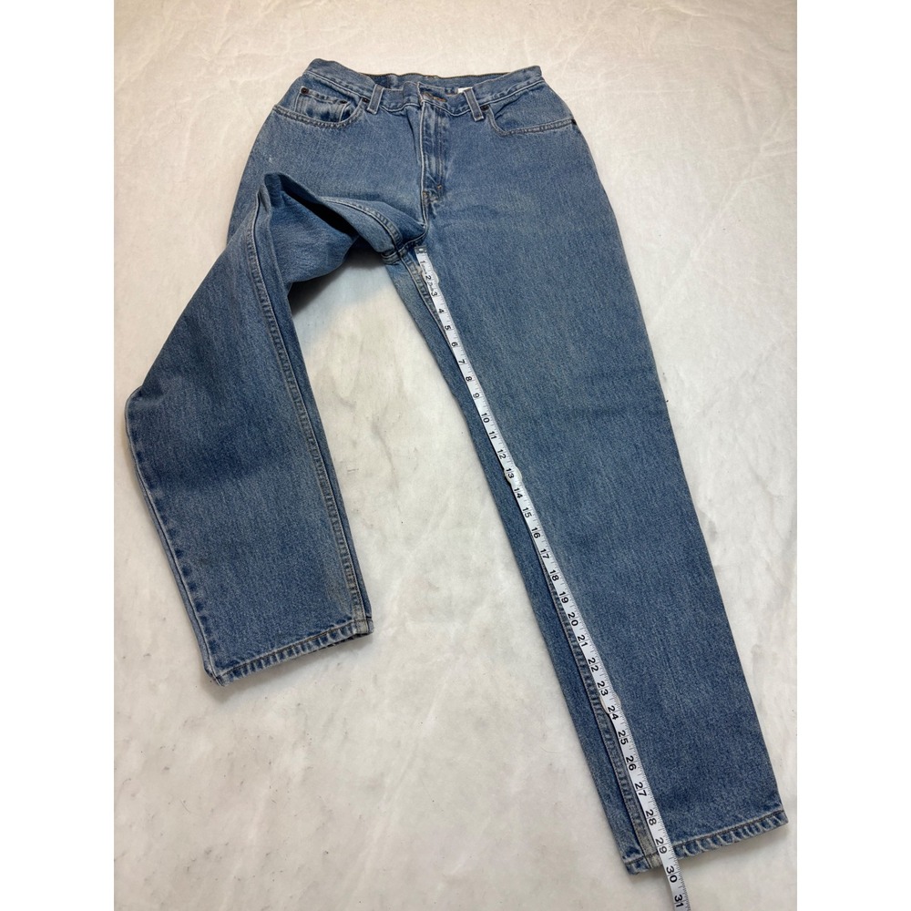 VintageLevi Strauss 550 Relaxed Fit Tapered Leg Blue Denim Jeans Mens Size 10 M - Picture 3 of 12